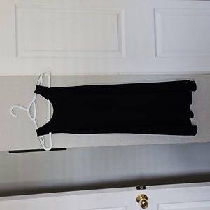 Knee Length Black Dress (XXS)
